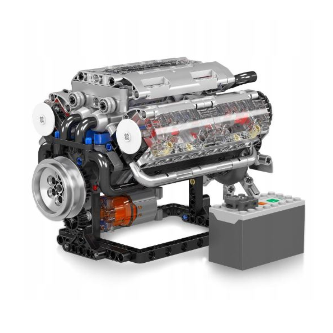 V8 Brick Engine Kit (535 Pieces)